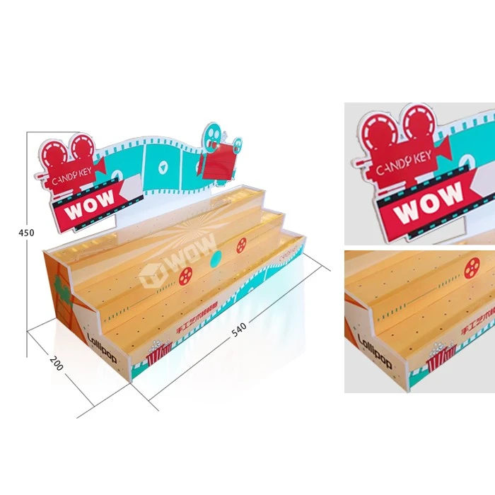 PVC Countertop Stand For Lollipop