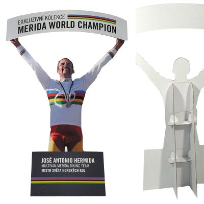Подставка в вырезе из картона Lifesize