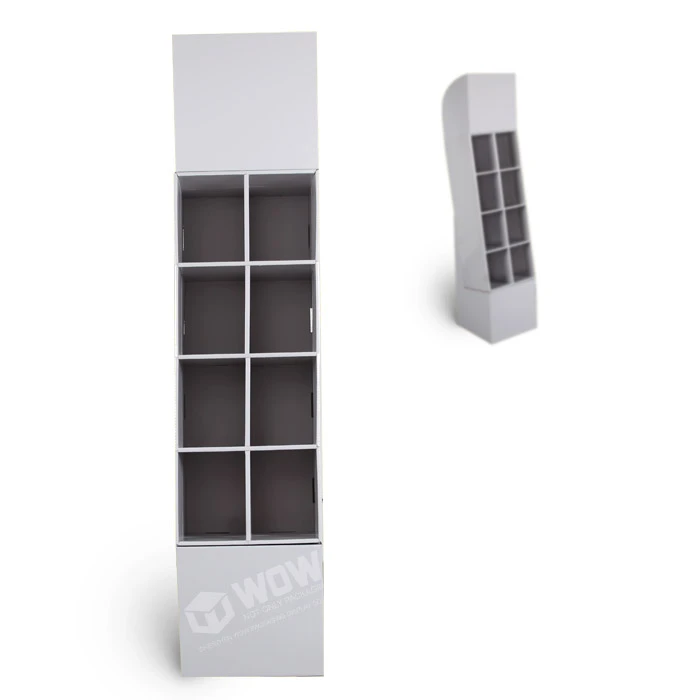 Cardboard CD DVD Display Stands with Cells