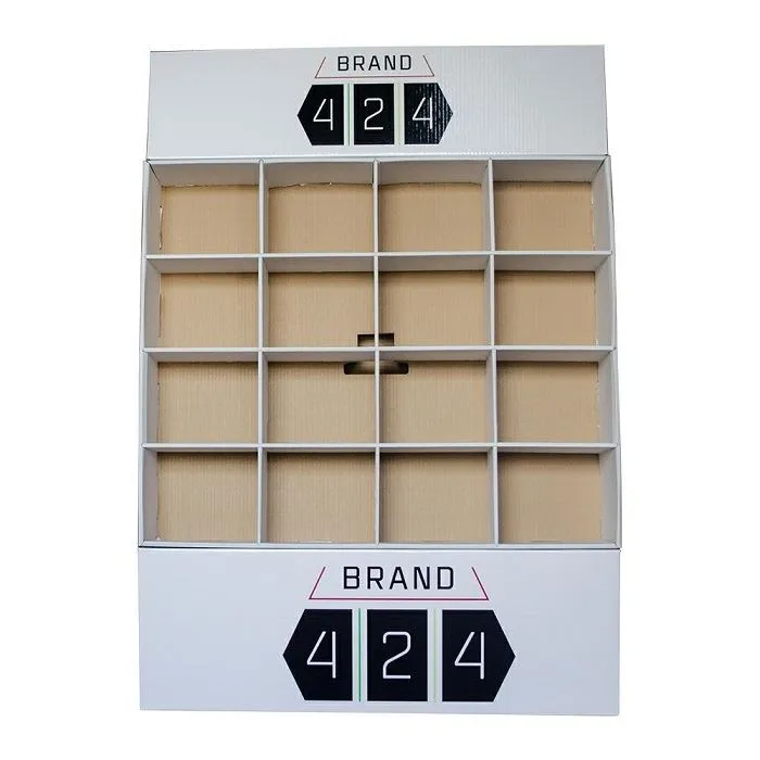Corrugated Shipper Display for Clothing