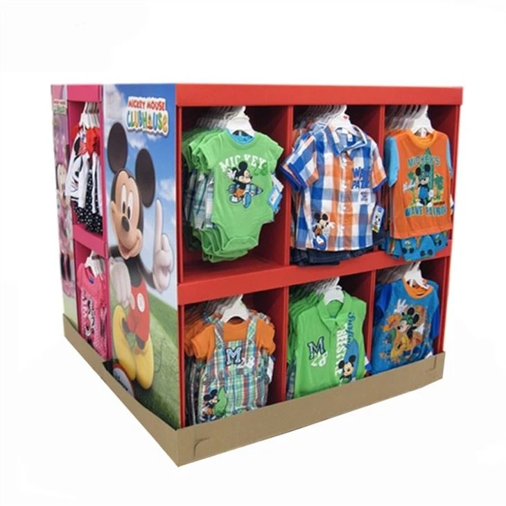 Portable T-shirt Floor Display Stand